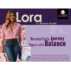 LORA FOR WOMEN HEALTH WITH MYO-INOSITOL, L-CARNITINE, CO Q-10 & OMEGA-3 DIETARY SUPPLEMENT 15 SACHETS